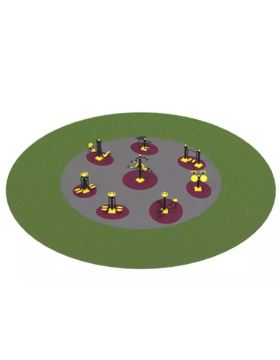 Fitness Equipment, set - FSET 02