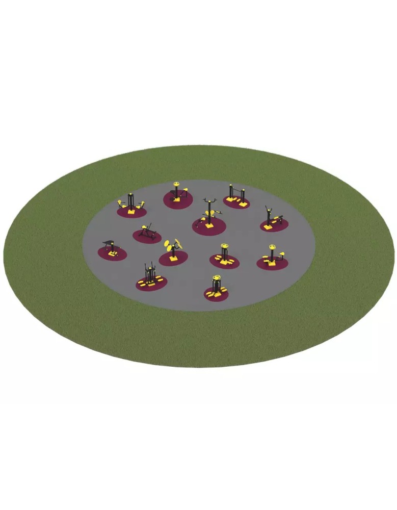 Fitness Equipment, set - FSET 04